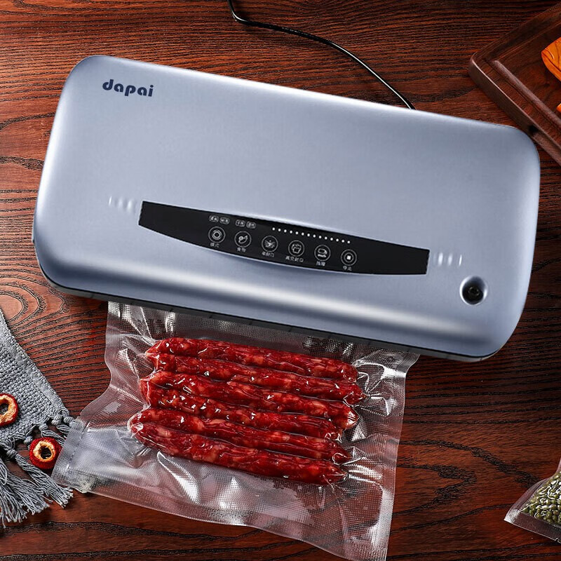Dapai commercial vacuum packaging machine, fully automatic vacuum sealing machine, household plastic sealing machine, fresh-keeping vacuum machine packaging machine, household dual-use vacuum machine (continuous vacuum sealing)