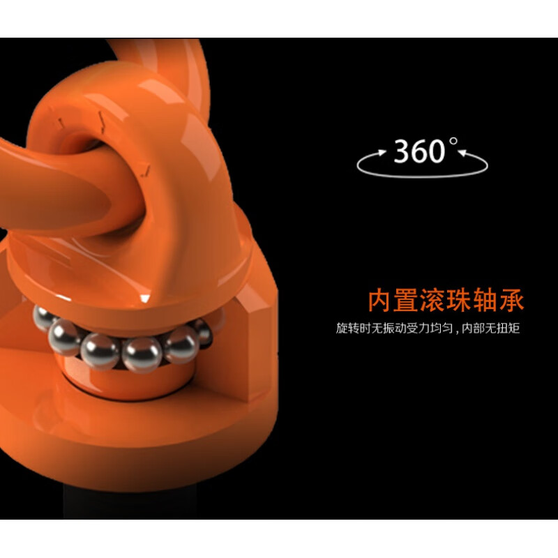 Bingyu 42Crm universal lifting ring lifting point rotating lifting ring 360-degree high-strength lifting ring screw mold lifting ear lifting device M22 M30*35 mm (small body)