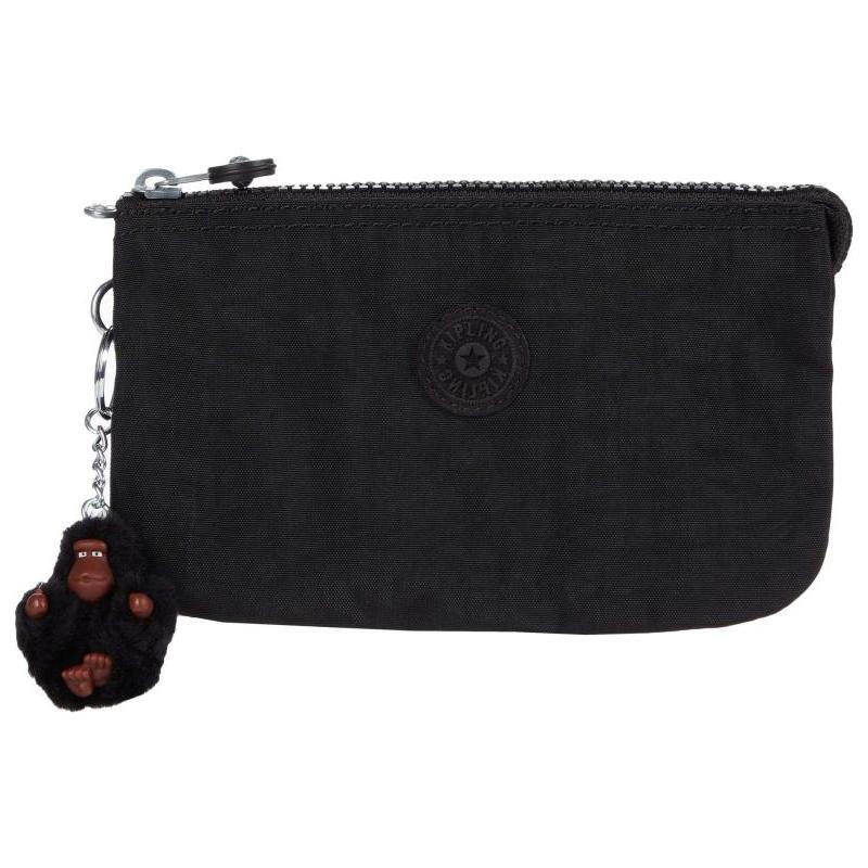 Kipling luxury fashion brand clutch bag wallet small bag handle Italian leather daily trend 478Z8238 BJ Blacknal