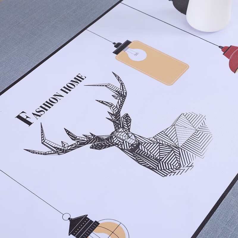 Love a lifetime waterproof tablecloth, oil-proof dining table mat, tablecloth, coffee table cloth, Nordic insulation mat, disposable tablecloth, table mat, rectangular tablecloth, brilliant all the way 137*180cm