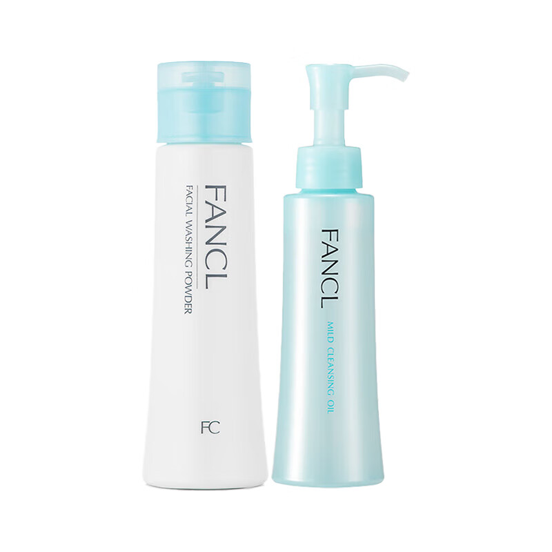 Fanco Nano Cleansing Oil 120ml counter version + Fanco Cleansing Powder Moisturizing Type 50g Birthday gift for girls