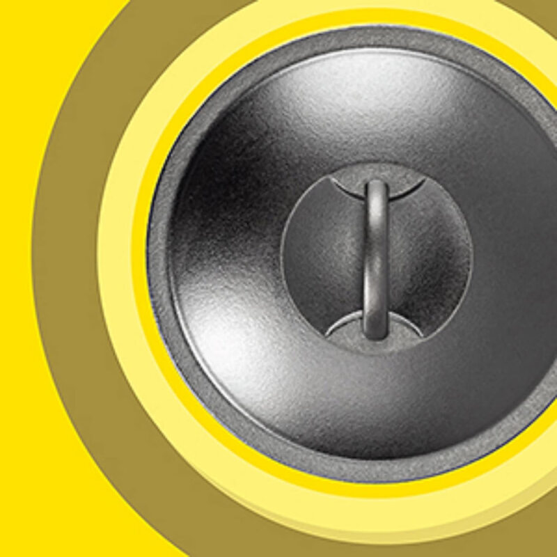 LODGE 25cm cast iron pot lid, multi-purpose for baking and stewing, black kitchen utensils