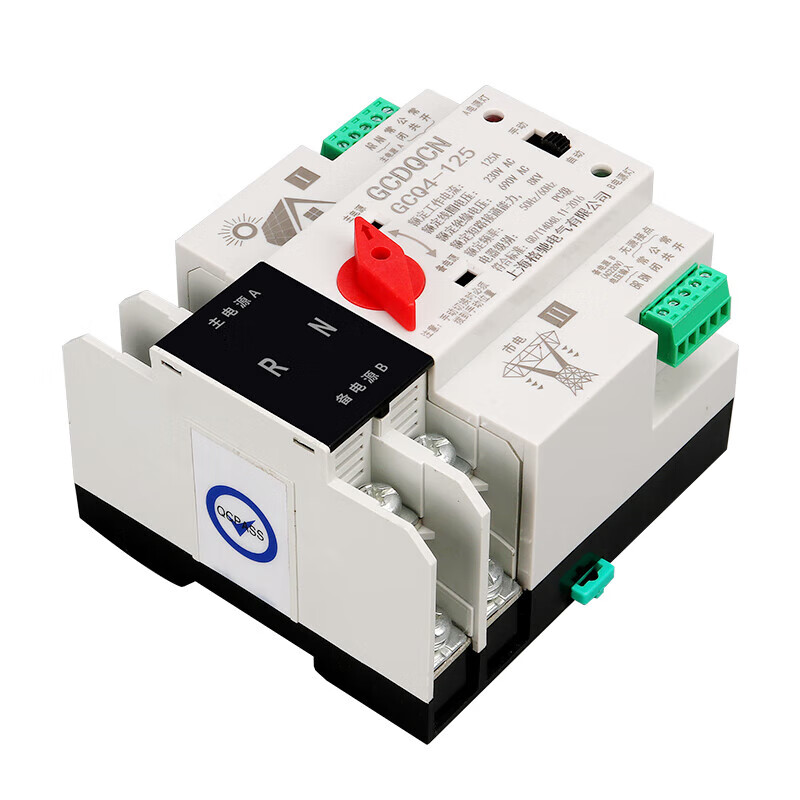 Uninterruptible power dual power transfer switch 2p220v automatic switcher three-phase 4p380v 16A 2P