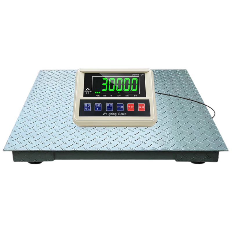 ZHENGFENG electronic floor scale industrial high-precision weighing pig and cattle logistics warehousing platform weighing 1.5*2.5 meters/3 tons/0.5kg