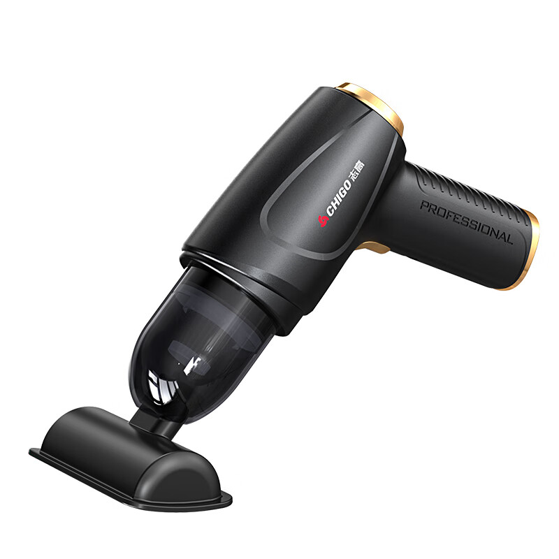 CHIGO car vacuum cleaner handheld wireless lithium battery car dust collector small large suction car in the car home dual-use desktop portable X3MAX