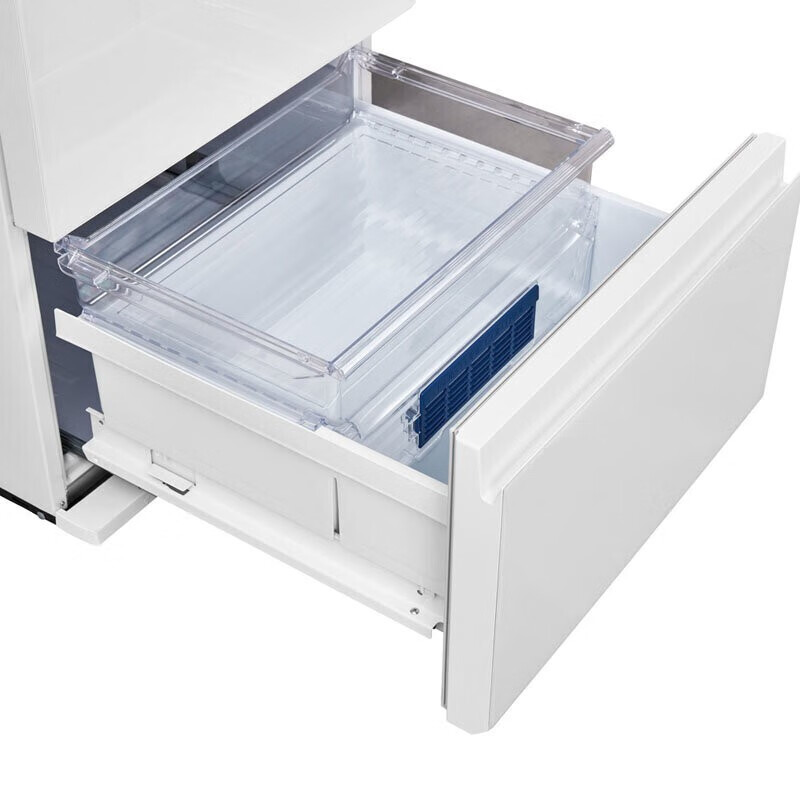 Panasonic refrigerator NR-E452SX-W 435 liter air-cooled frost-free refrigerator, micro-freezing, automatic ice making, glass panel