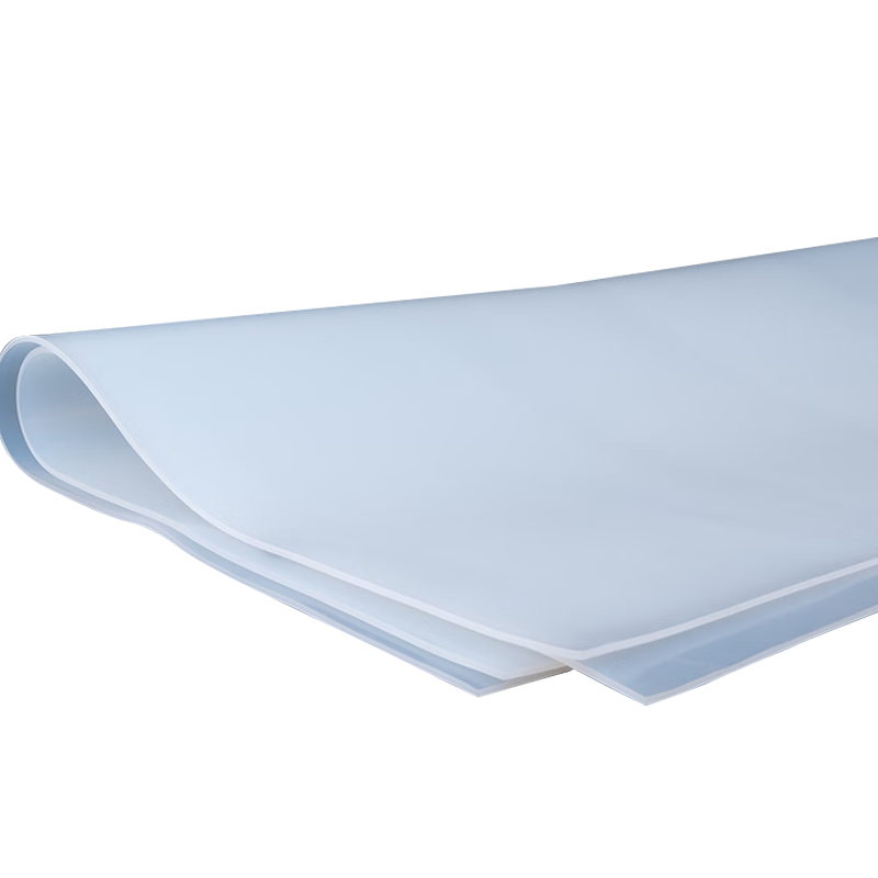 Silicone plate, high temperature resistant silicone pad, shockproof sealing pad, rubber square plate gasket 0.5/0.8/1/1.2/15mm silicone pad 500*500*2mm