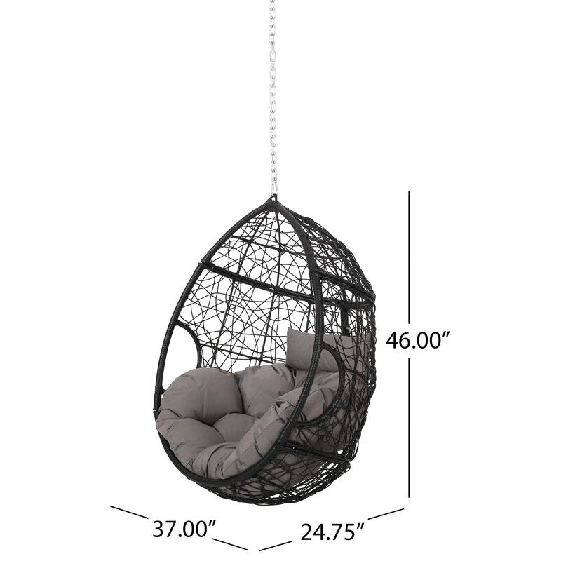 Christopher Knight Home Hammock/Swing Black + Gray
