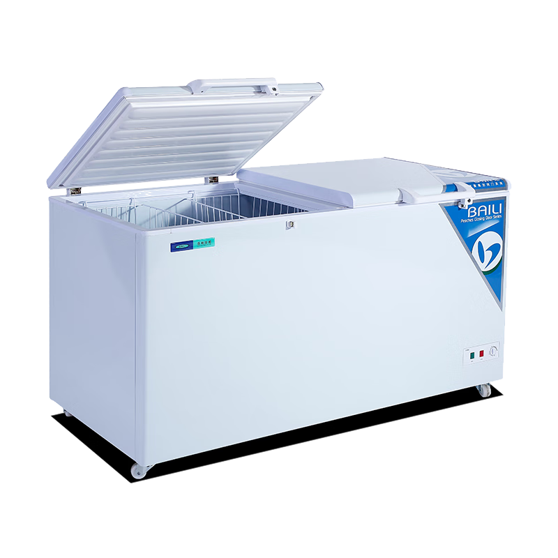 Baili Freezer (BAILI) Freezer Commercial Freezer Ultra-low Temperature Cabinet-40 Degree Freezer Large Capacity Horizontal Freezer Commercial Super Salmon Seafood Cabinet Large Cryogenic Quick Freezer 520 Liters Low Temperature-40 BD-40T520
