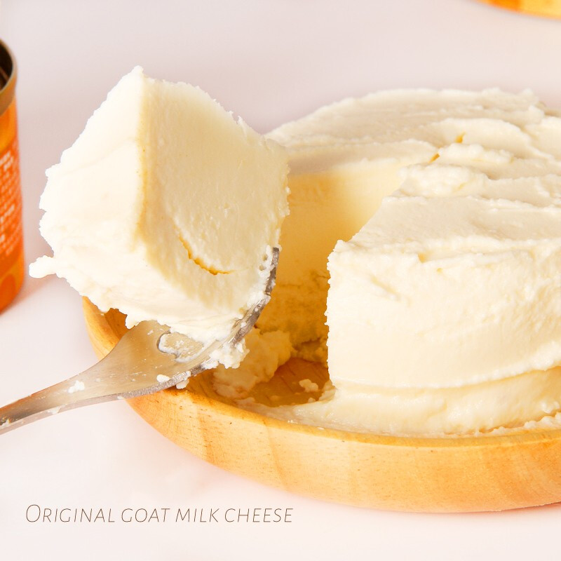 Mombei Goat Milk Cheese Canned Dog Snacks Goat Cheese Dog Birthday Cake Wet Food Pack 175g