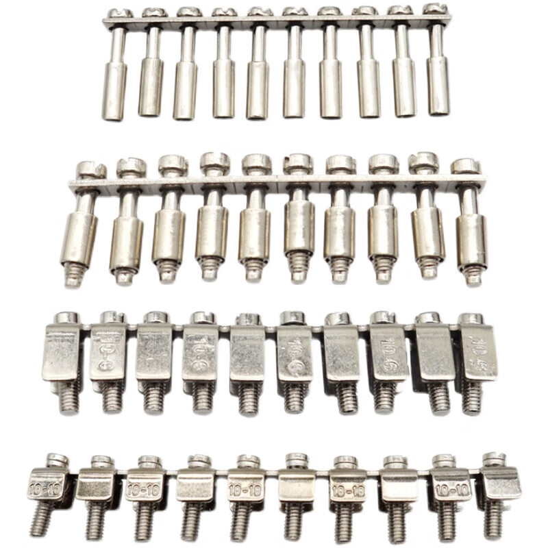 Cast-solid UK terminal connection strip rail-type terminal block voltage wiring copper terminal connector FBI-10-6 (applicable to UK2.5B/5N)