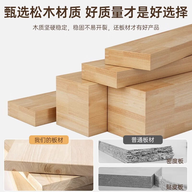 MIKEMIJIA solid wood sideboard wall storage cabinet integrated living room tea cabinet dining table side cabinet storage cabinet wall cabinet coffee cabinet three doors and one drawer wood color 60*30*129CM assembly (self-assembly)