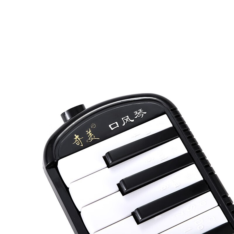 Chimei Mouth Organ 37/32 Key Children's Mouth Organ Classroom Teaching Professional Playing Mouth Organ 37 Key Little Champion - Black (EVA Box)