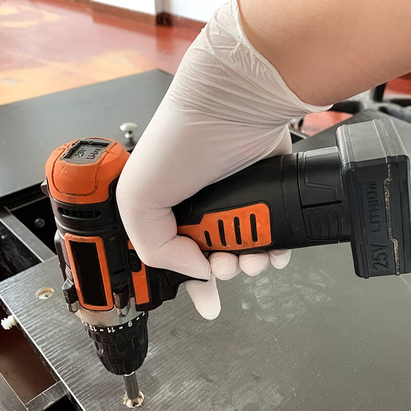 SEMOS Disposable Latex Rubber Gloves Highly Elastic and Comfortable for Cleaning Experiments 100 Pcs/Box Milky White Medium Size