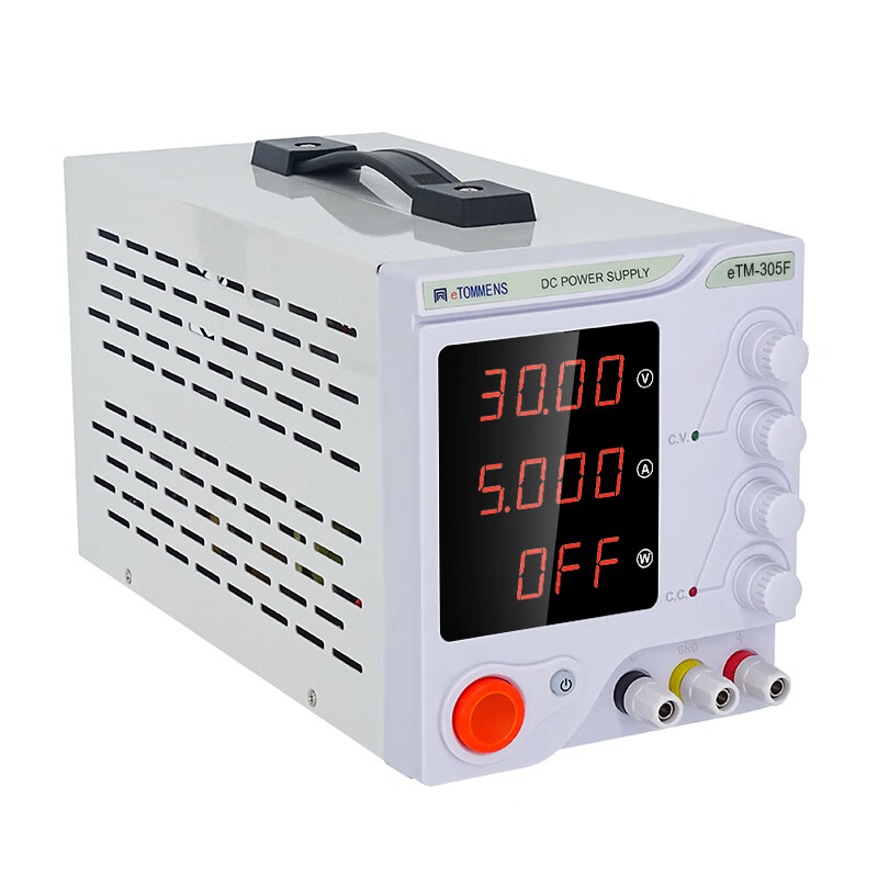 Same door adjustable DC regulated power supply high precision 30V60V100V/5A10A repair electroplating switching power supply eTM-305F 30V5A150W