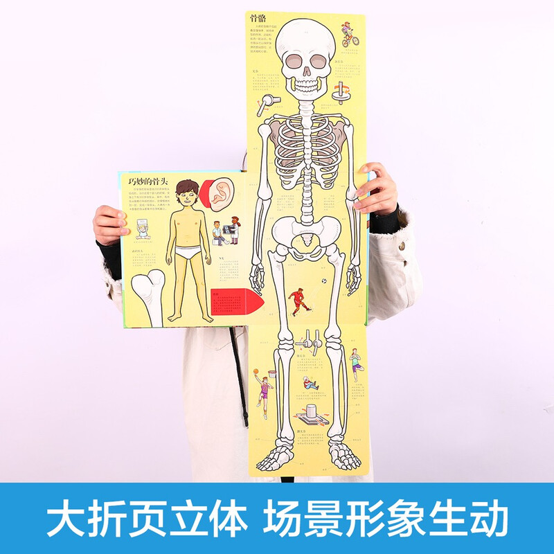18 yuan off for purchases over 87. Revealing the Secrets of the Human Body (popular science flipping book for children aged 3-6 years old) Leyue Children’s Book Revealing Series children’s popular science pop-up books. Children’s Enlightenment Children’s Book Festival Children’s Money Saving Card