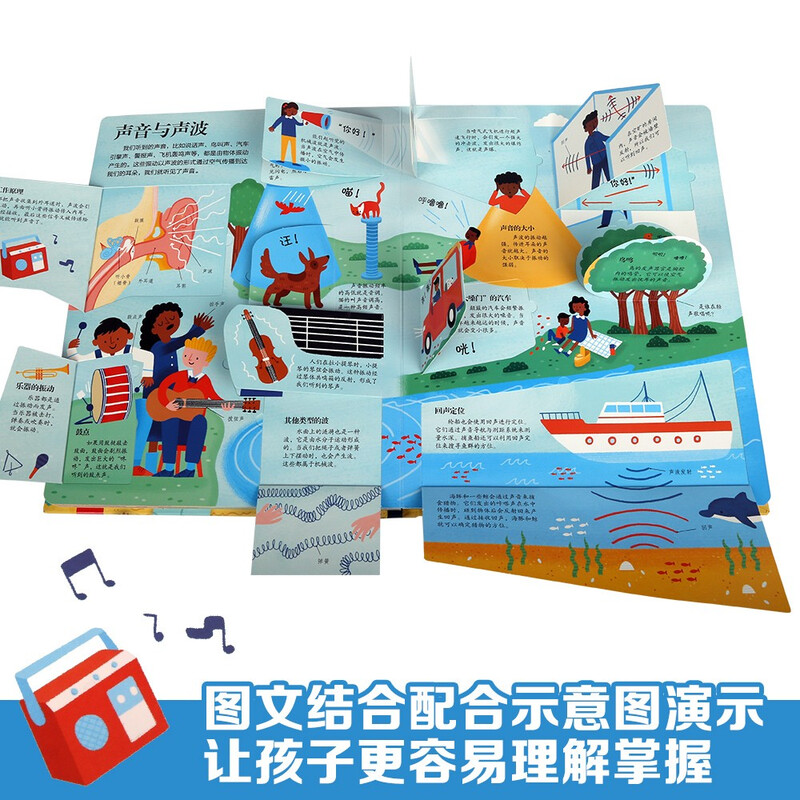 18 yuan off for orders over 87 <Revealing Physics> (Popular Science Flip Book for Children aged 3-6) Le Fun Children’s Book Revealing Series Children’s Enlightenment Popular Science Pop-up Books Children’s Book Festival Children’s Day