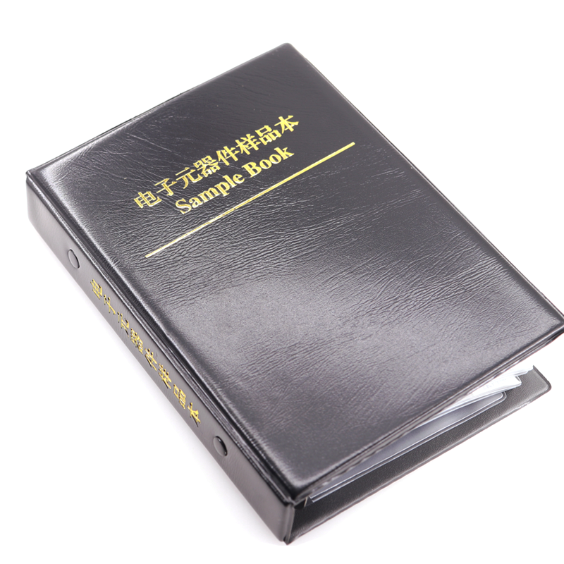 0201 0402 0603 0805 1206 1210 SMD high frequency wire wound inductor package sample component booklet 0201 SMD filter beads 14 types, 25 pieces each