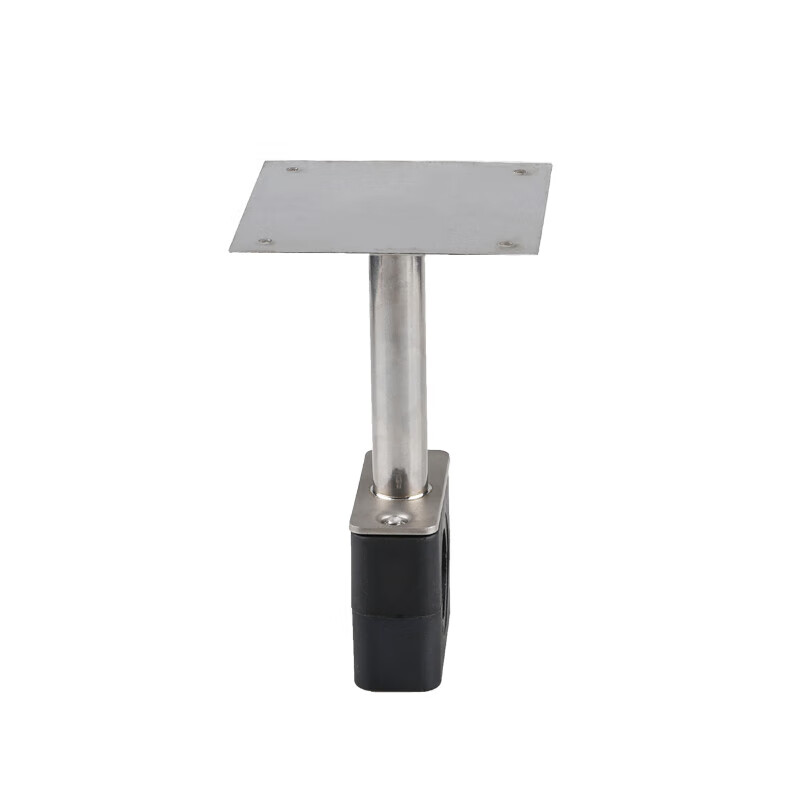 Lu Yueting stainless steel bakelite pipe bracket anti-static pipe clamp ABS plastic bracket clean workshop card round pipe support frame 19 (including square plate) 100 long