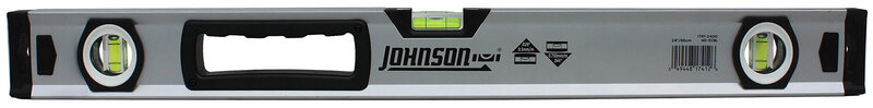 Johnson Level & Tool Aluminum Box Level 24 17412400