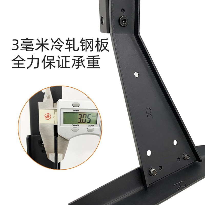 Zhiercheng TV base universal bracket TV hanger 32-65 inches desktop heightening and thickening bracket suitable for Samsung Sharp Hisense Konka TCL Changhong