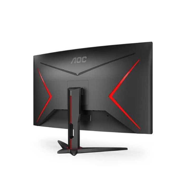 Monitor 32-inch 2K144HZAOC Boundless Ultra HD 1MS1500R HDR High Color Screen Computer E-Sports Display Black Myth AOC2K144HZ 32-inch Boundless 90% New