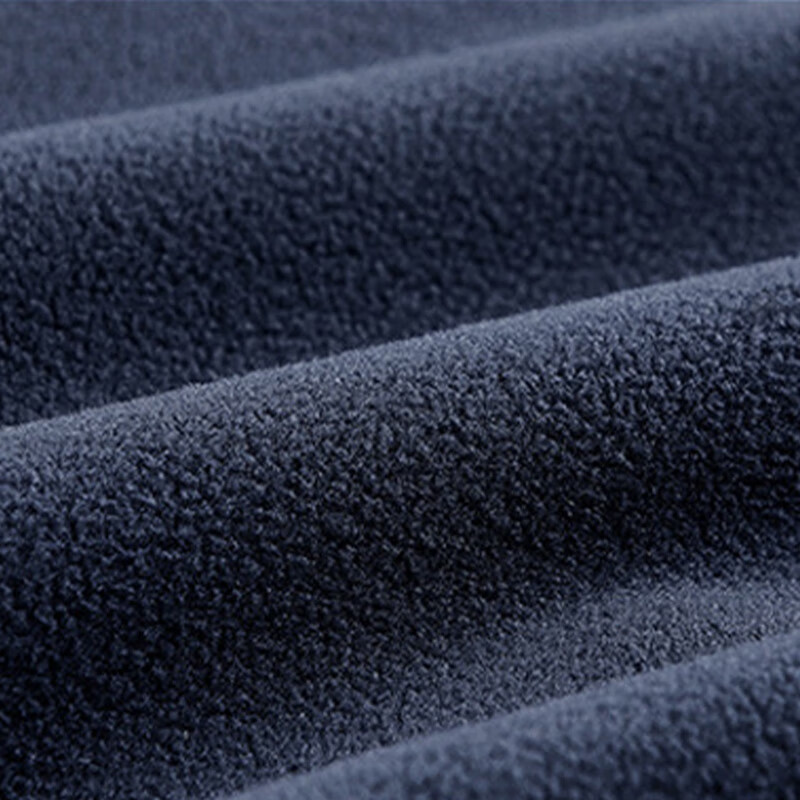 Cat Man Jacket Men's Autumn and Winter Youth and Middle-aged Outdoor Leisure Sports Polar Fleece Warm Top Jacket Khaki XL