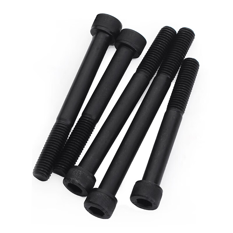 Jinggong half tooth 12.9 level extended hexagon socket screw high strength bolt m5m6m8m10m12 M12*300 (1 piece)