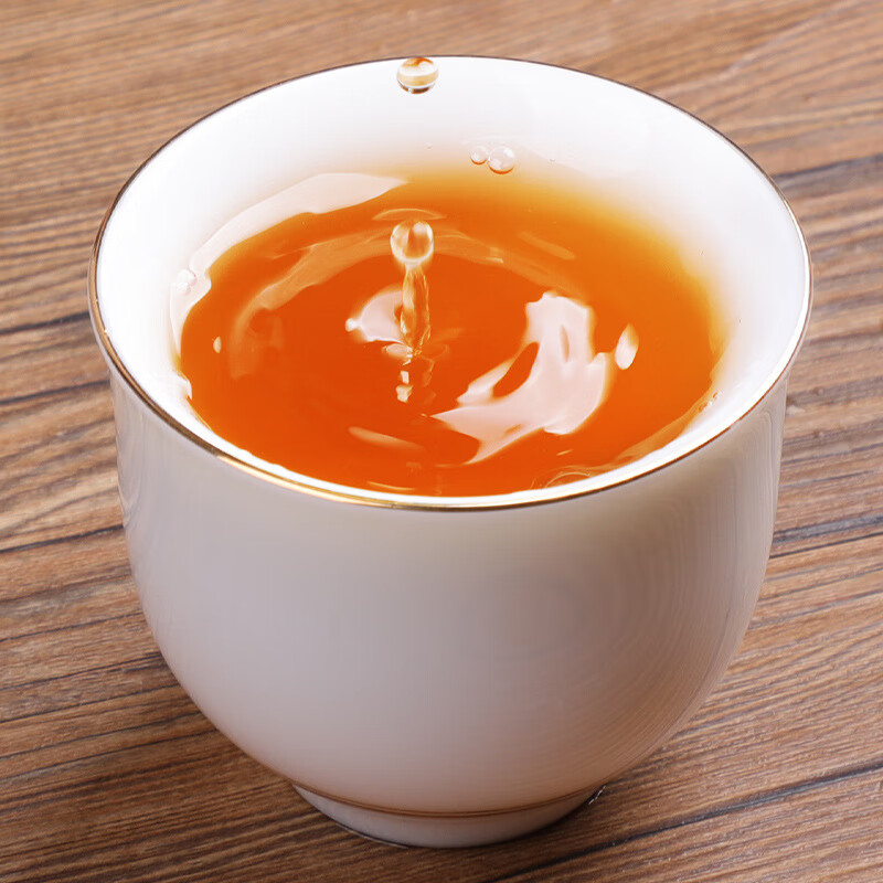 Cha Jingmei Chaling Wuyishan Dahongpao loose tea fruity cinnamon Dahongpao rock tea manufacturer wholesale 500g SSM-1013 gold with white impression Dahongpao 500g8068