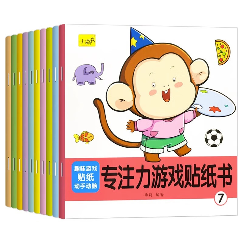 Focus Game Sticker Book