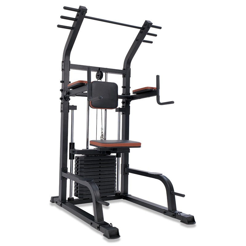 Devino pull-up device with power-assisted home single and parallel bars floor-standing multi-functional men's fitness equipment horizontal bar 901 youth version with power-assisted floor-standing pull-up device does not include installation