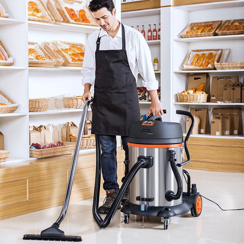 Yili YILI Vacuum Cleaner Commercial Vacuum Cleaner Wet and Dry Car Wash Hotel Property Special Vacuum Cleaner YLW72-75 Industrial Supplies