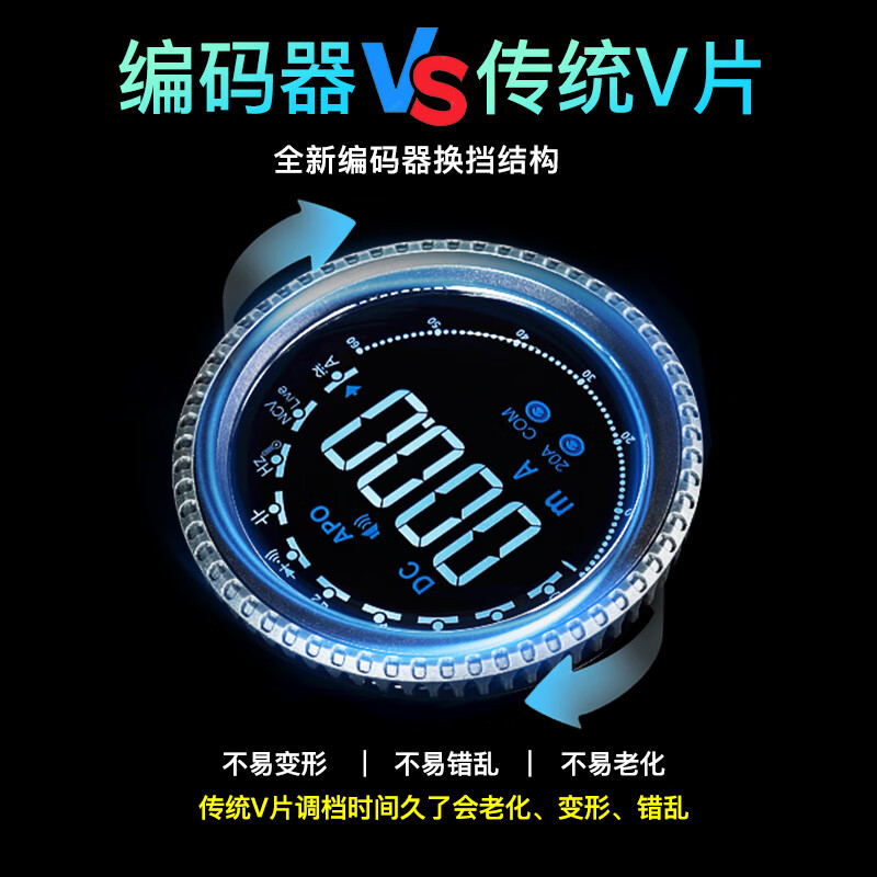 Chint fully intelligent multimeter automatic range digital high-precision voice multimeter repair electrician special one-key measurement 129C smart flagship model with voice