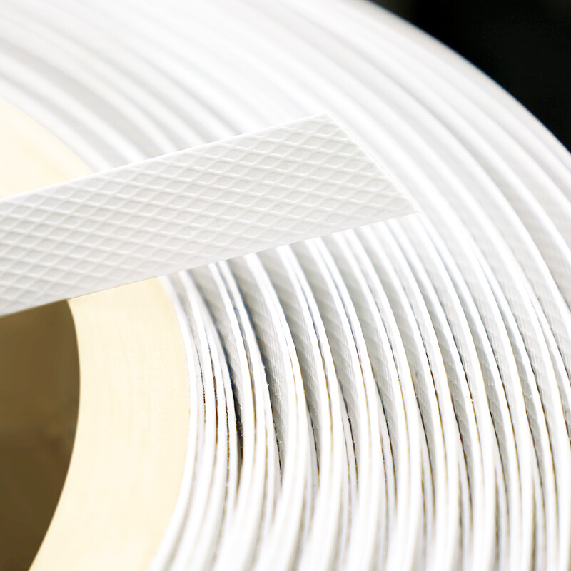 Xinyue Changhui E11204-2 packing tape, hot melt packaging tape for semi-automatic baling machine, plastic PP manual strapping tape, about 18 catties/roll (white)