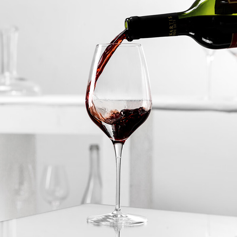 Cheer red wine glass household goblet European imported crystal glass wine set 2 wine glasses