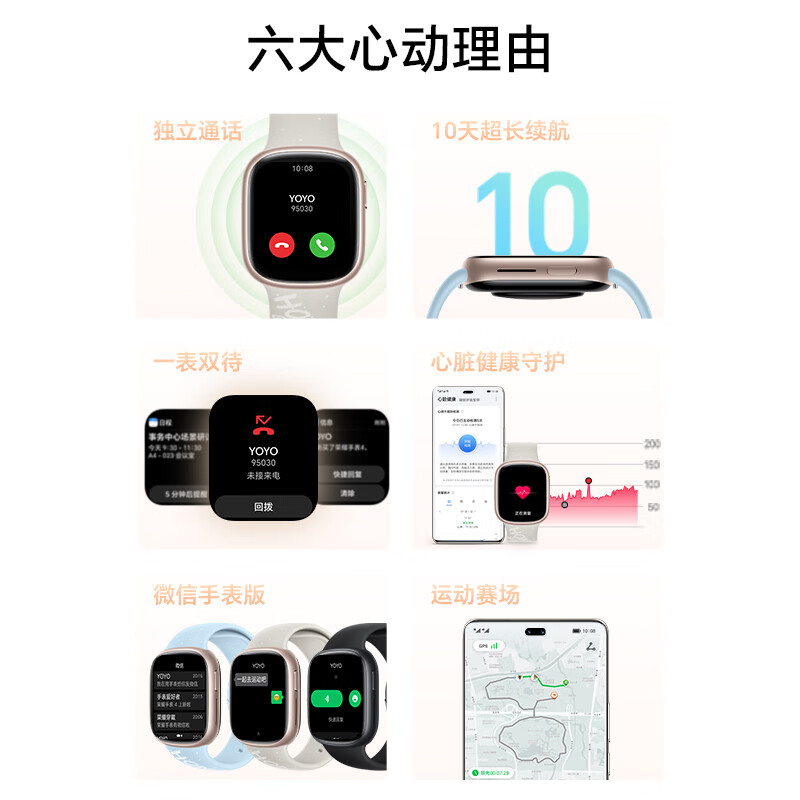 Honor Watch 4 National Subsidy Obsidian Black eSIM Independent Call Smart Watch NFC Multiple Sports Modes Blood Oxygen and Heart Rate Monitoring for Male and Female Couples GS3i