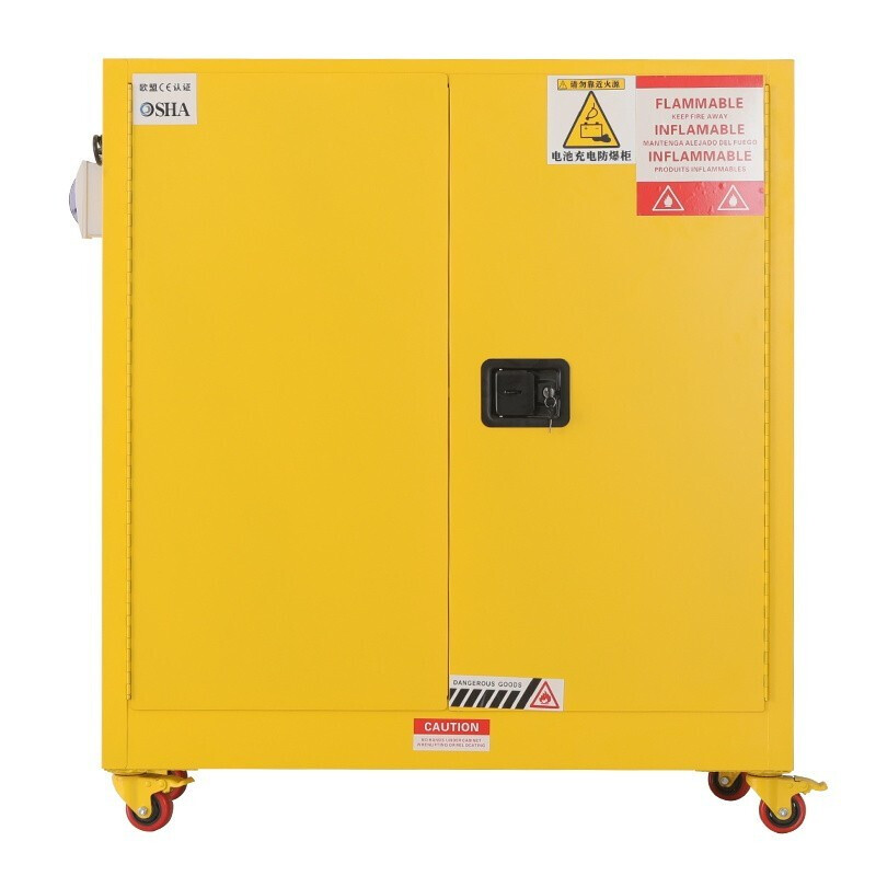 Shangliuxin lithium battery charging explosion-proof cabinet 30-gallon wheeled battery safety cabinet battery storage cabinet