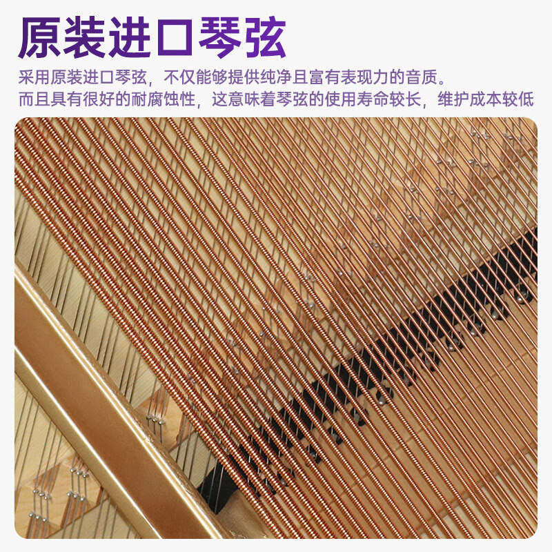 YAMAHA Piano YS Series 88-Key Upright Acoustic Piano 116cm Professional Beginner YS1 Black