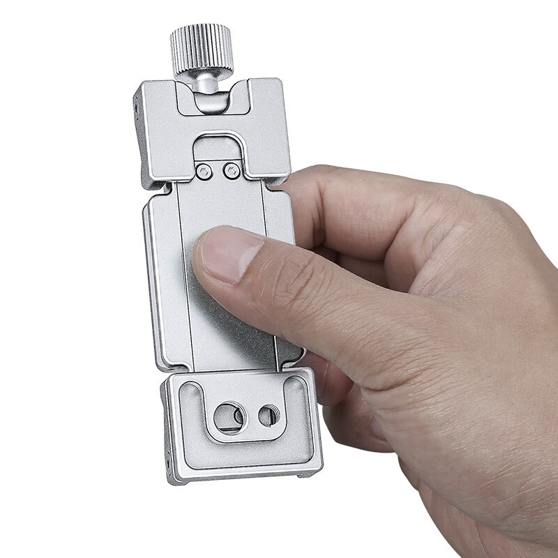 Leofoto PC-120 Folding Tablet Clip Aka Specifications iPad Compact Portable Multi-Function Tablet Clip PC-120 Obsidian Black