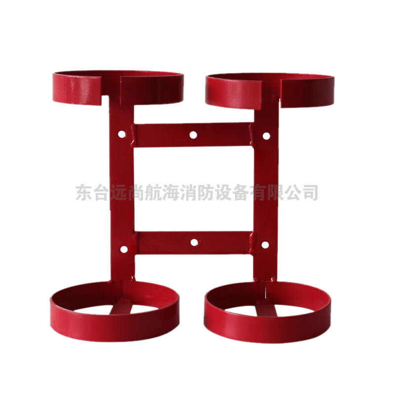 Customized and suitable for marine pure stainless steel fire extinguisher holder universal bracket iron wall fixed frame iron hanger 3-4KG stainless steel tray buckle