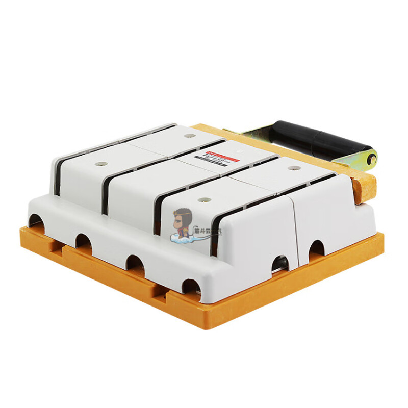 Double-throw reversing knife switch HS11F-200/48 three-phase four-wire 380V4P200A dual power switching knife switch