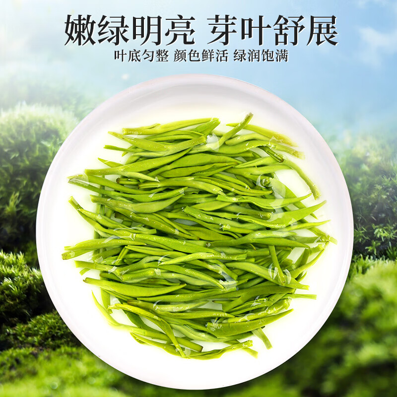 A cup of fragrant tea leaf green tea Mingqian Biluochun 250g 2025 new tea gift box gift for self-drinking tea bag