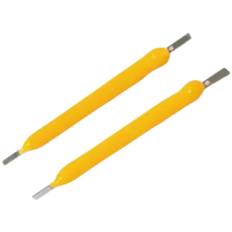 Ceramic filament retro anti-tungsten filament light source IY accessories 3v.5v warm white light gold 6v blue light