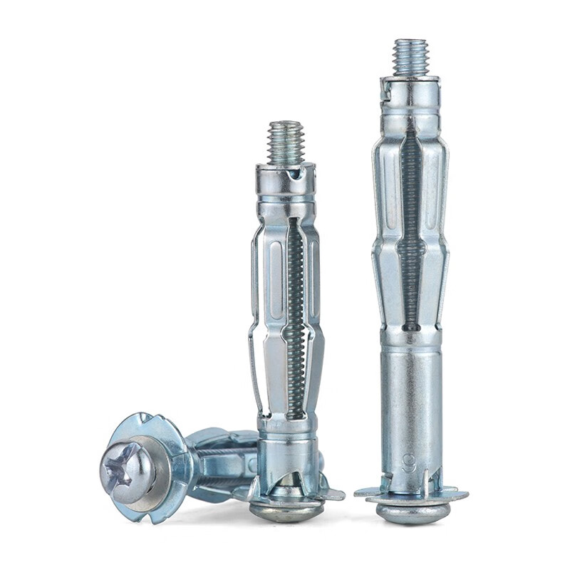 JINGGONG hollow brick special expansion bolt aircraft gypsum board wall screw hollow gecko expansion pipe nail M4M5M6M8 M6*65 (10 pieces)