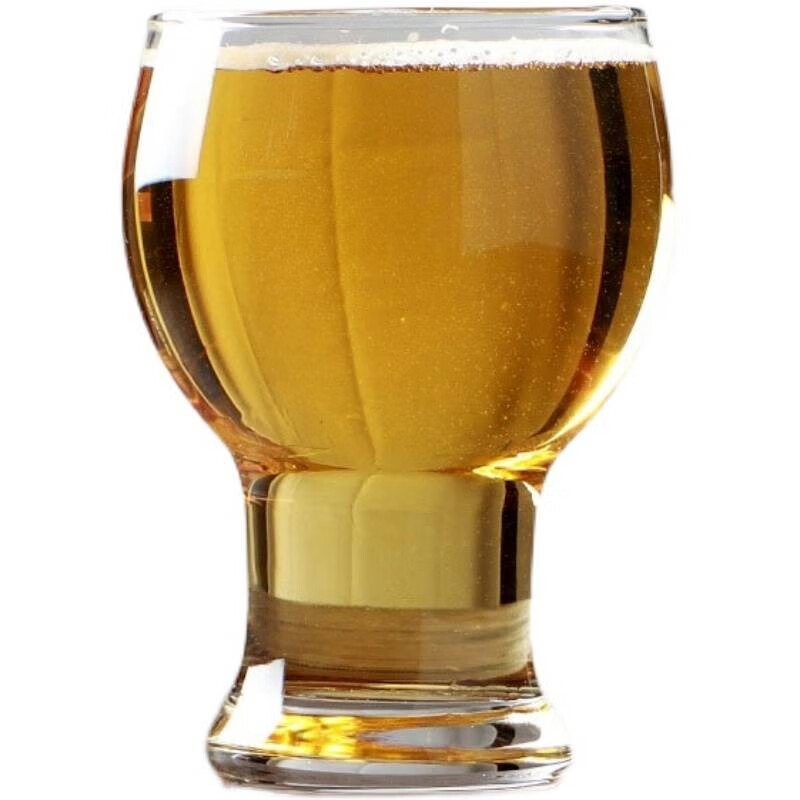 Ouxin original imported glass beer cup for household and commercial large-capacity Internet celebrity wheat craft beer cup juice drink cup Bavarian cup 455ml 6 pieces