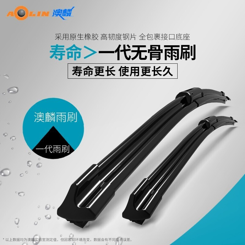 Aolin GAC Toyota C-HR wiper chr original original size car wiper strip silent boneless wiper blade C-HR 18-20-21-22 front and rear wiper set
