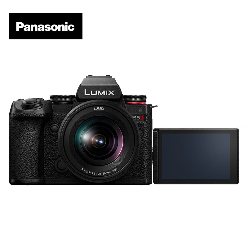 Panasonic S5M2 (20-60mm F3.5-5.6) (Panasonic) S5 second generation full-frame mirrorless camera, approximately 24.2 million effective pixels, new phase hybrid focus