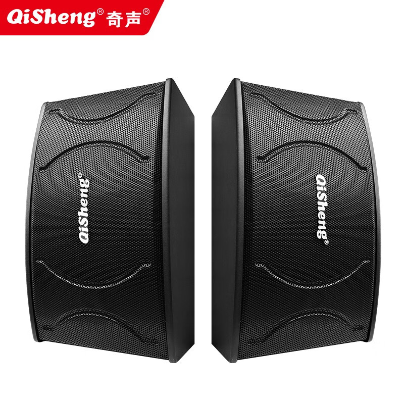 Qisheng/Qisheng K-20 home theater KTV audio set home karaoke conference room stage dance room card bag speaker Bluetooth karaoke amplifier K20 audio + 118 amplifier + metal rechargeable microphone + subwoofer