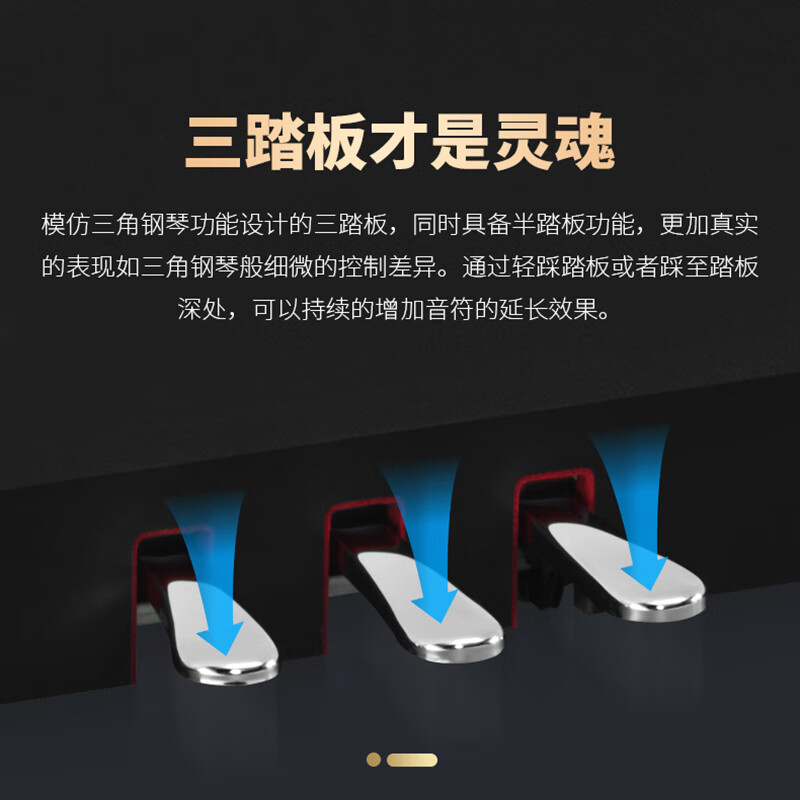 Amason Pearl River Piano Graded Electric Piano 88-Key Heavy Hammer Digital Electronic Piano Professional for Adults and Children V03S