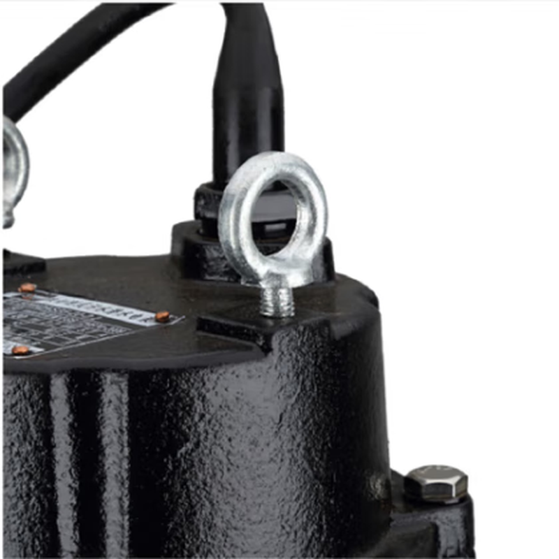 Non-clogging self-priming sewage pump, flow rate 20 cubic meters/h, lift 30m, power 5.5KW, pipe diameter DN65